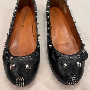 Marc by Marc Jacob’s black studded shoes
